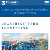 Rolmako munkagépek